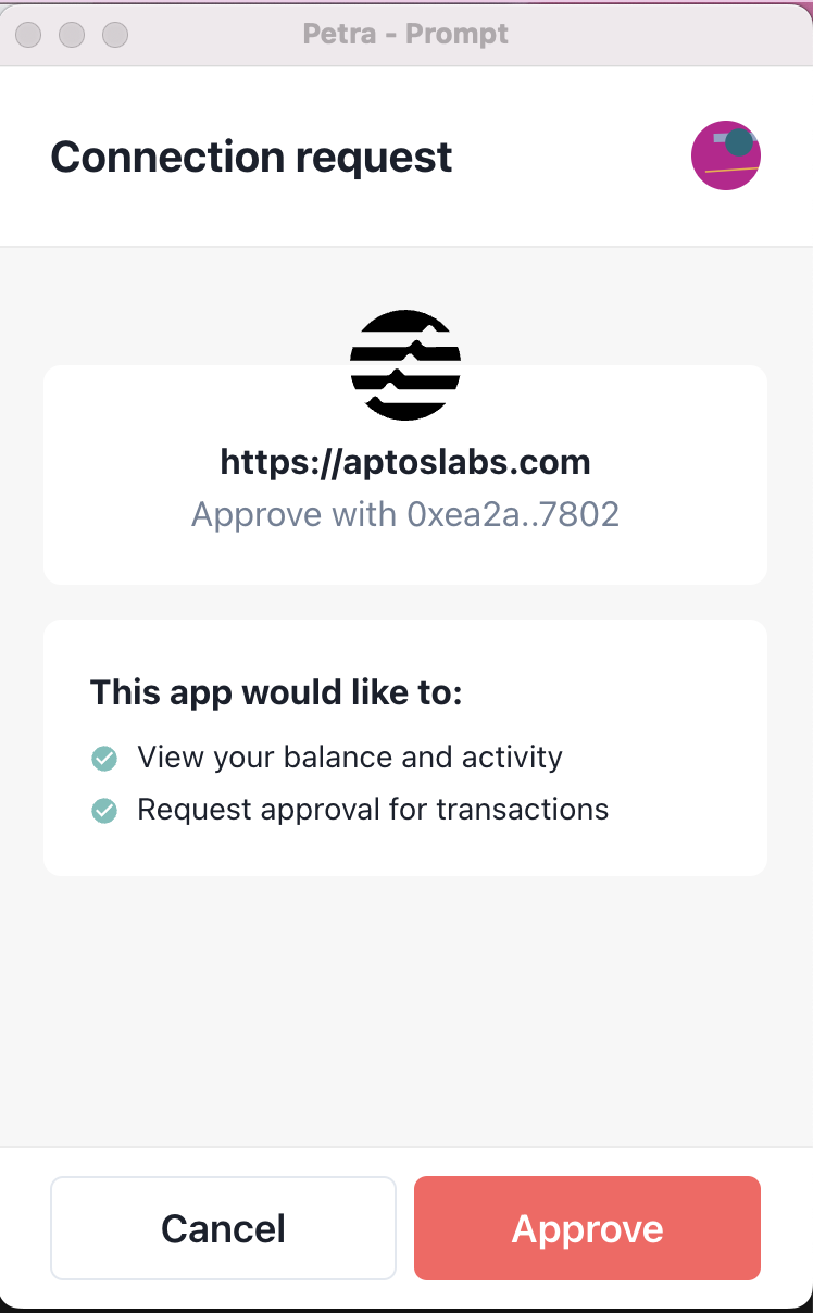 Faucet approval